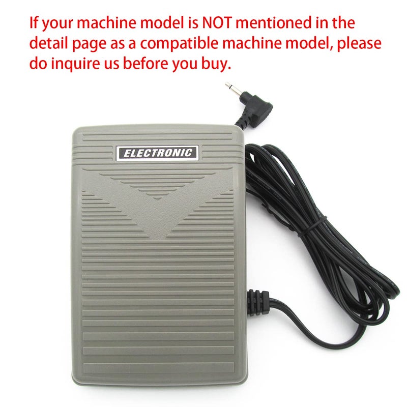 ckpsms علامة CKPSMS - 1 قطعة دواسة تحكم بالقدم #141000948 متوافقة مع/بديل لعلامة سينجر 7460، 7461، SES2000، 8763 كيرفي، 8768، 8780 كيرفي، 7258، 7412 وأكثر - Image 3